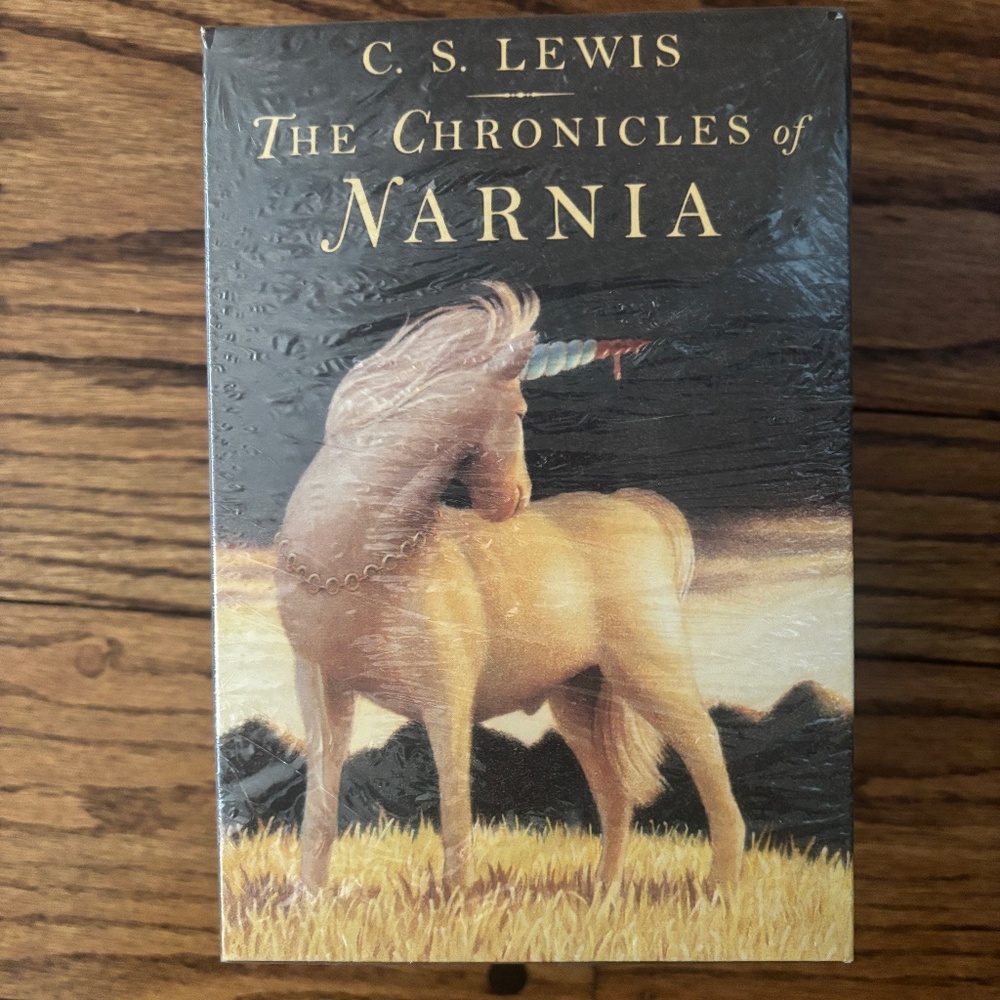 The Chronicles of Narnia by C.S. Lewis complete set unopened NWT